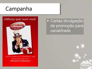 Campanha
 Cartaz divulgação
de promoção para
canal/trade
 