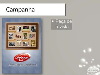 Campanha
 Peça de
revista
 