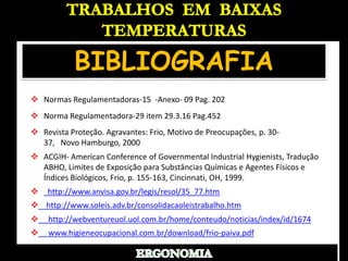Infecções das vias aéreas superiores, tais como:  -  Faringites;  -  Sinusite ;  -  AmigdalitesFonte:  Doenças Relacionadas ao Trabalho: Manual de Procedimentos para o serviços de saúde. OPAS/MSO  Ano- 2001  ERGONOMIA