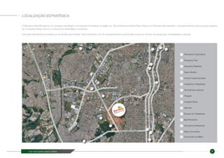 Um novo bairro para Curitiba 9
O Barcelona Neoville está em um endereço estratégico e de grande notoriedade na região sul. Na confluência da Rua Pedro Gusso com Avenida das Indústrias, o empreendimento está a poucas quadras
do o Hospital Vitória/ Amil e a 2 minutos do Hotel Mabu Convention.
Uma área densamente povoada que se amplia para receber mais moradores, em um empreendimento posicionado a poucos minutos de shoppings, universidades e escolas.
LOCALIZAÇÃO ESTRATÉGICA.
ContornoSul-Av.JuscelinoKubitschekdeOliveira
R.JoãoBettegaAv.dasIndústrias
R. Pedro Gusso
R. Manoel Valdomiro de Macedo
RápidaSentidoBairro
Av.Rep.Argentina
LinhaVerde
RápidaSentidoCentro
R. Prof. Algacyr Munhoz Maeder
03
0402
06
05
07
14
10
13
15
12
09
08
01
11
02 Shopping Total
03 Shopping Palladium
04 Super Muffato
05 Condor Supermercados
01 Terminal do Fazendinha
06 Hospital do Trabalhador
07 Terminal Novo Mundo
08 Posigraf
09 Hospital Vitória
10 Siemens
11 Bosque do Trabalhador
12 Big Pinheirinho
13 Terminal do Pinheirinho
14 Mabu Convention
15 Futura linha do Mêtro
 