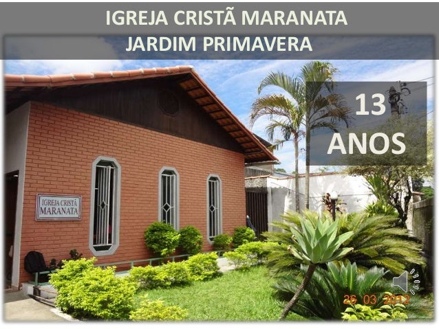 Apresentação 13 anos Igreja Jardim Primavera