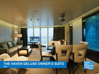 THE HAVEN DELUXE OWNER’S SUÍTE 
87M² 
THE HAVEN DELUXE OWNER’S SUÍTE 
87M² 
 