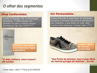 O olhar dos segmentos




( Fonte: Ibope – 2010 / ** Folha de SP 19/05/10)
 