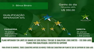 Apresentação Milenium International