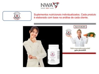 Der Traum – & Wunscherfüller Suplementos nutricionais individualizados. Cada produto é elaborado com base na análise de cada cliente. 