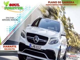 Uma linda
MERCEDEZ BENZ OK
IMAGEM
ILUSTRATIVA
Os pontos são acumulativos.
Perna menor do binário
 