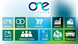 ONE PLACE PRODUTOS e COTAS DIARIAS