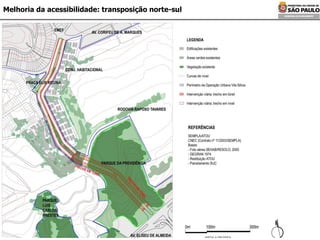 Melhoria da acessibilidade: transposição norte-sul 