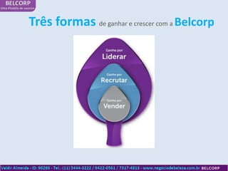 Três formas de ganhar e crescer com a Belcorp
 