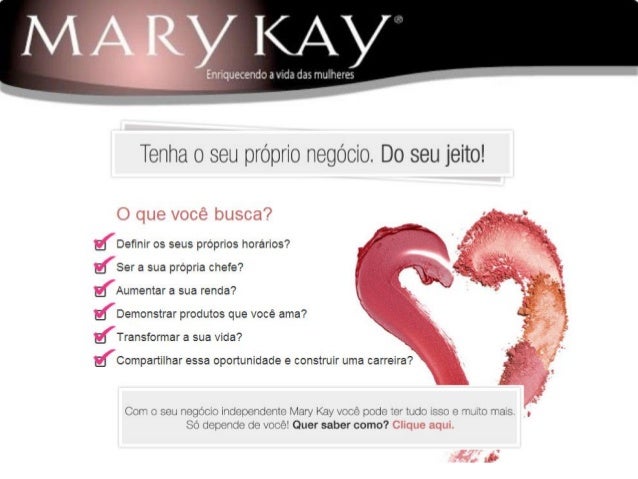 Apresentação oportunidade mary kay