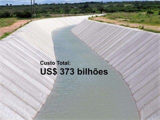 Custo Total:US$ 373 bilhões