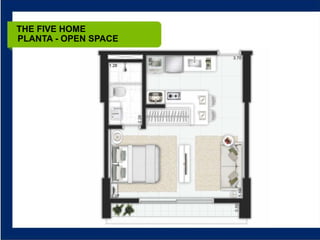 THE FIVE HOME
PLANTA - OPEN SPACE
 