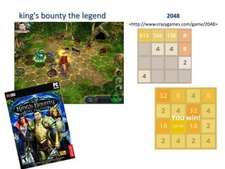 king's bounty the legend 2048
<http://www.crazygames.com/game/2048>
 