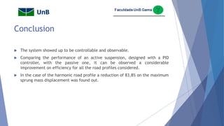 Simulation of an Active Suspension Using PID Control | PDF