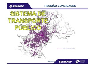 REUNIÃO CONCIDADES
Março/2017
 