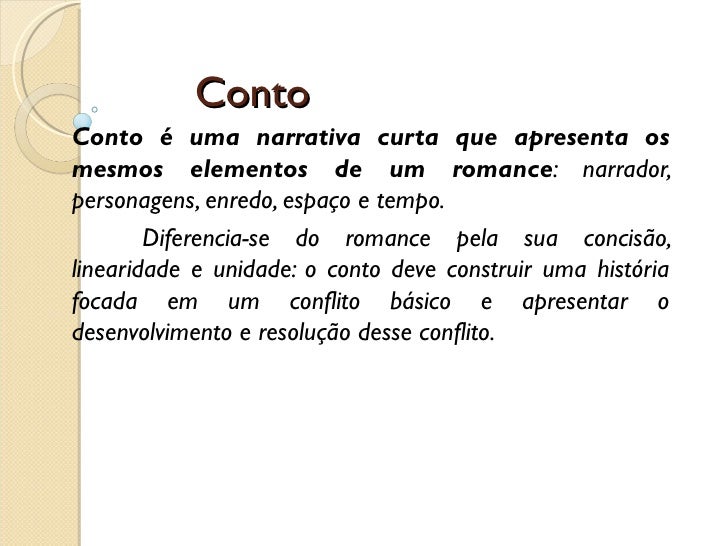 Apresentação para o nono ano conto e crônica