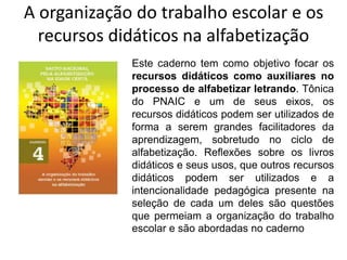 PNAIC 2015 - Informações do Caderno de apresentação | PPTX