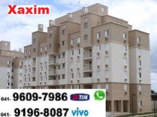 Parque Arvoredo XAXIM Curitiba Apartamento novo (41) 9609-7986 Tim WhatsApp 9196-8087 Vivo 