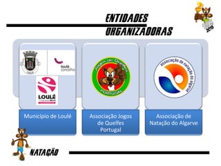 Município de Loulé Associação Jogos
de Quelfes
Portugal
Associação de
Natação do Algarve
 