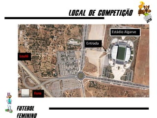 Loulé
Faro
Entrada
Estádio Algarve
 