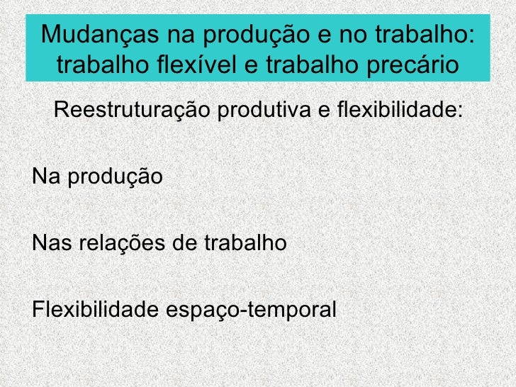Trabalho criativo sociologia