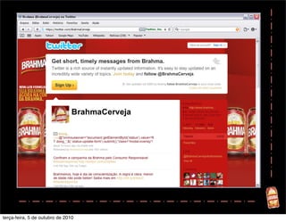 terça-feira, 5 de outubro de 2010
 