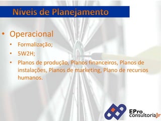 Operacional.Níveis de PlanejamentoEstratégico