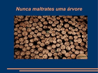 Nunca maltrates uma árvore
 