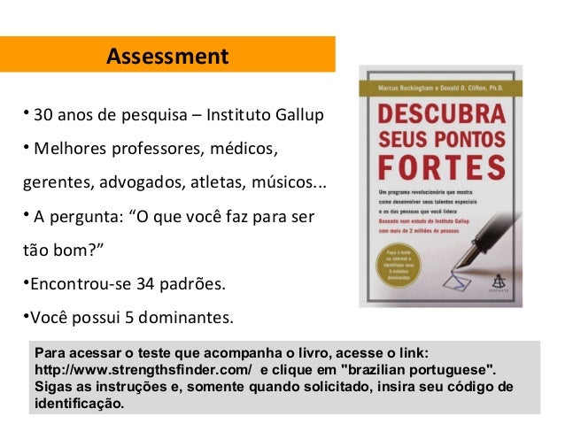 Descubra Seus Pontos Fortes