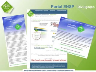 Portal ENSP  Divulgação 