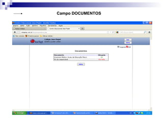 Campo DOCUMENTOS
 