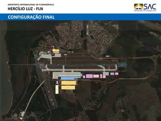 AEROPORTO INTERNACIONAL DE FLORIANÓPOLIS
HERCÍLIO LUZ - FLN
36
CONFIGURAÇÃO FINAL
 