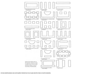 ESTUDO MORFOLÓGICO DAS EDIFICAÇÕES PROPOSTAS PELO PLANO MESTRE PARA O PUERTO MADERO. 