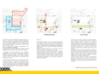 PARTIDO ARQUITETÔNICO
EIXO VERDEPERMEABILIDADE
 