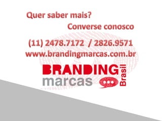 Apresentação ppt   branding marcas