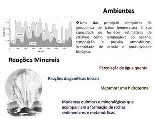 A Terra SólidaAmbientes tectônicosConvecção do mantoCrosta continentalFusão do manto e da crostaSismologiaDiferenciação das séries magmáticasVariabilidade geoquímica dos magmas