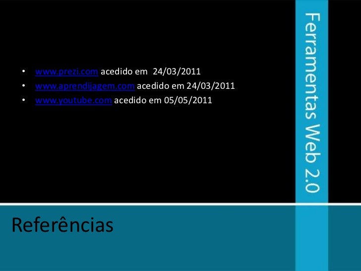 Programa apresentacao slides prezi
