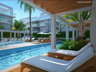 Ilustração do gazebo
 