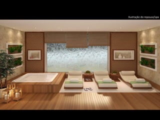 Ilustração do repouso/spa
 