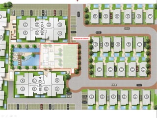 Projeção do subsolo
 