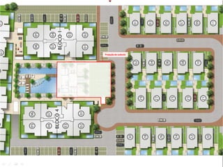 Projeção do subsolo
 