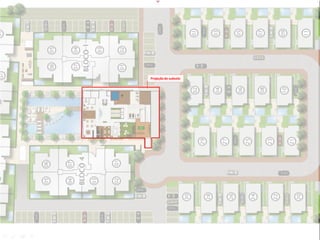 Projeção do subsolo
 