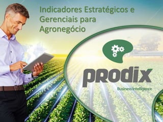 Indicadores Estratégicos e
Gerenciais para
Agronegócio
 