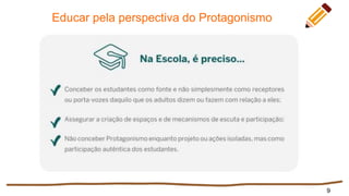 Educar pela perspectiva do Protagonismo
9
 