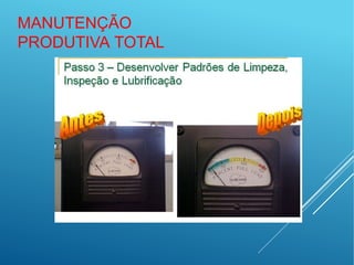 MANUTENÇÃO
PRODUTIVA TOTAL
 