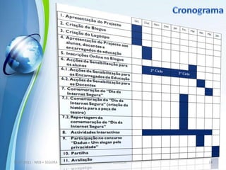 Comemoração do “Dia da Internet Segura”;