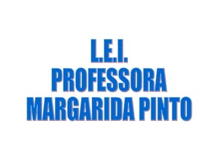 L.E.I. PROFESSORA MARGARIDA PINTO 
