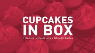 Apresentação Projeto Experimental - Cupcakes In Box