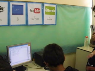 Um momento de trabalho
 