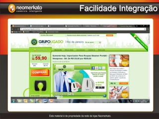 Ganho além das comissões, tanto na construção de marca como  na criação de uma carteira de clientes;